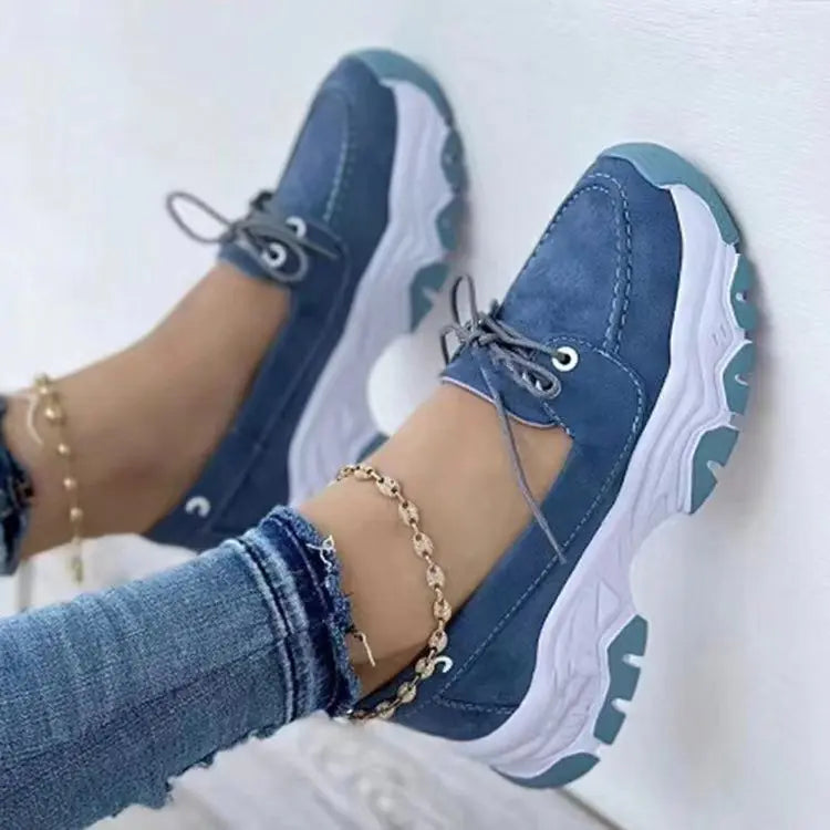 2023 Spring Autumn Casual Thick-Soled Sneakers for Women