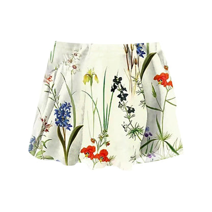 Women's Fashion Drawstring Skirt Pants for Summer