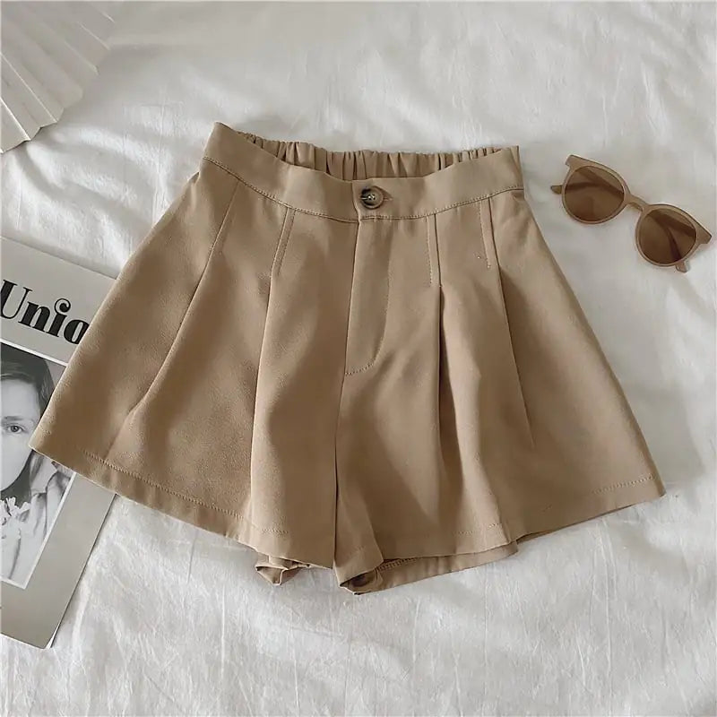 High Waist Loose Casual Shorts for Women