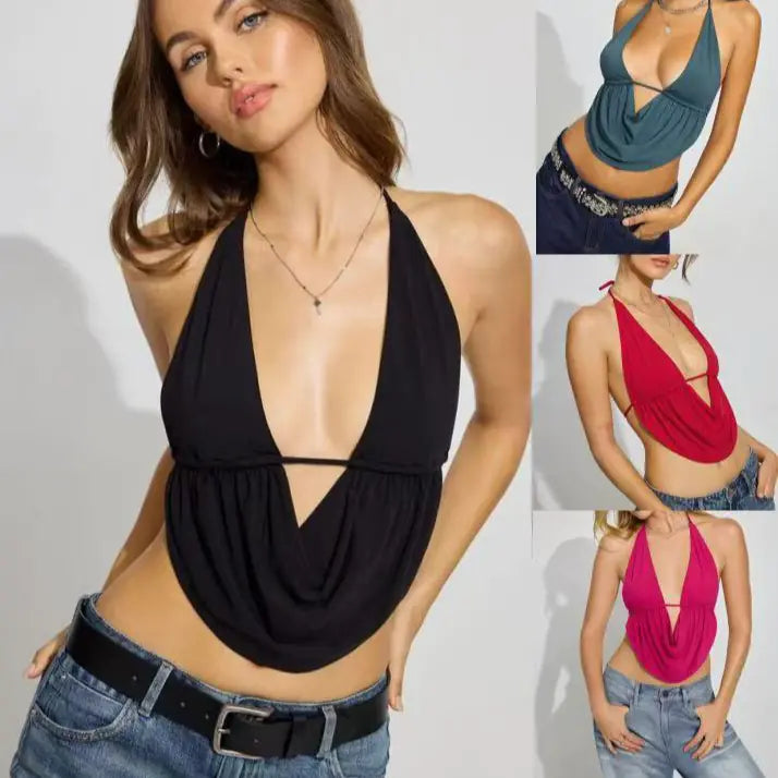 Halterneck Crop Top