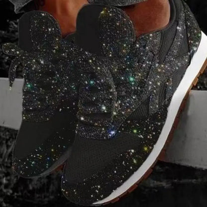 Sequin Casual Sneakers with Breathable Design (Women)