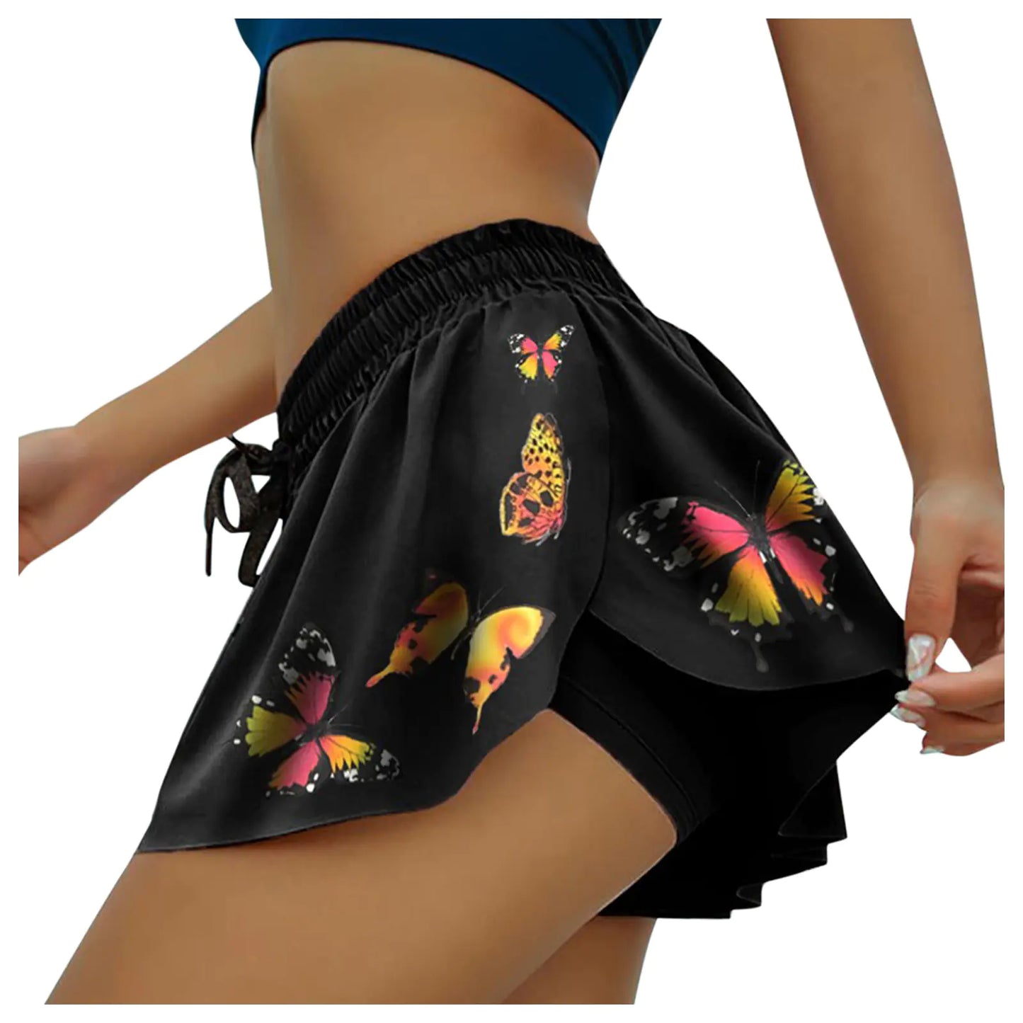 Women's Fashion Drawstring Skirt Pants for Summer