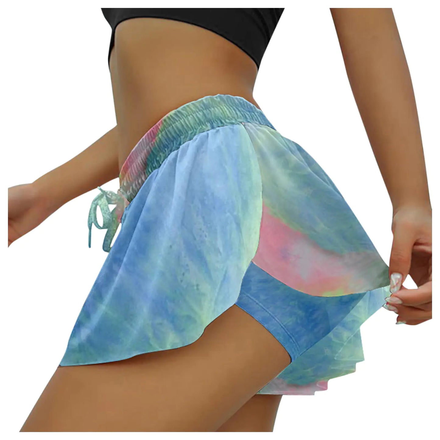 Women's Fashion Drawstring Skirt Pants for Summer
