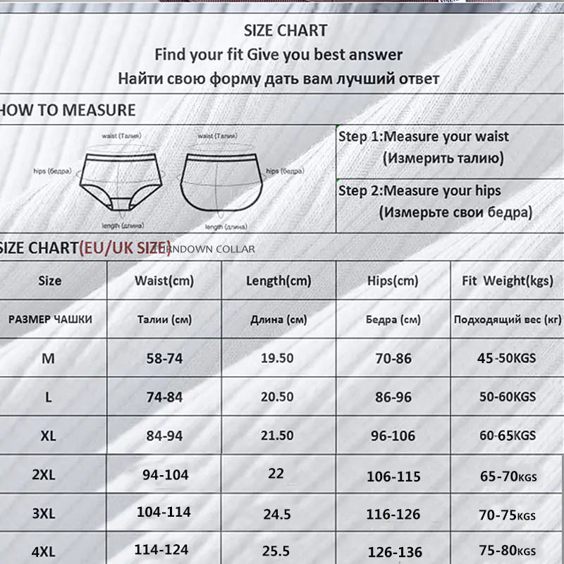Cotton Plus Size Women's Sexy Panties Collection