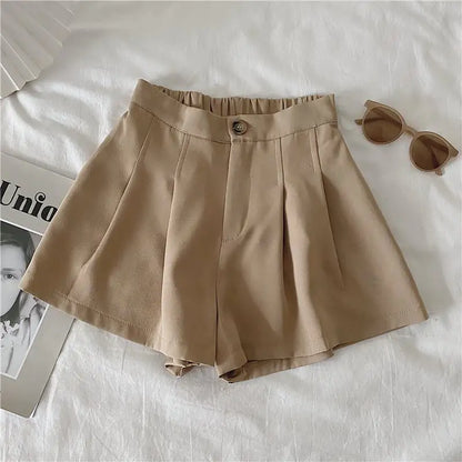 High Waist Loose Casual Shorts for Women