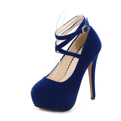 2020 Summer Fashion Cross Strap High Heels for Women