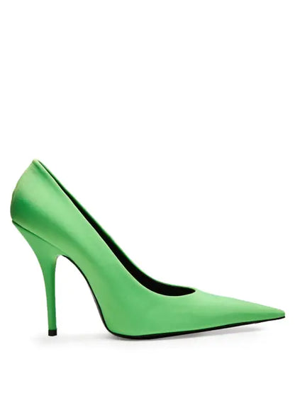 Candy Color Pointed Toe High Heels for Women