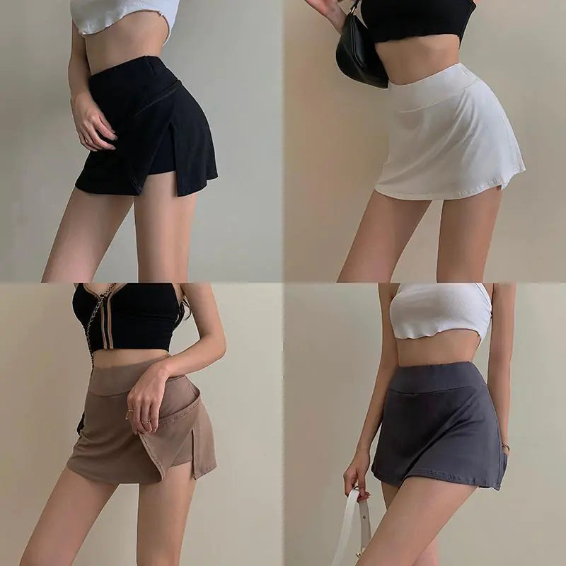 Women's Pure Desire Anti-Glare Split Skirt Pants