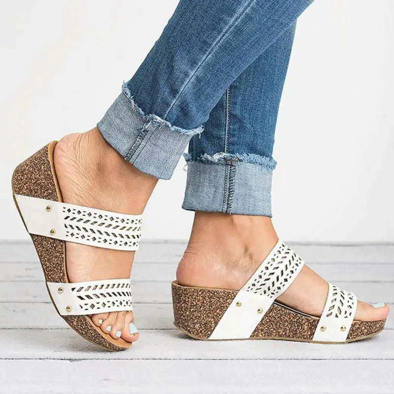 Plus Size High Heel Sandals for Women