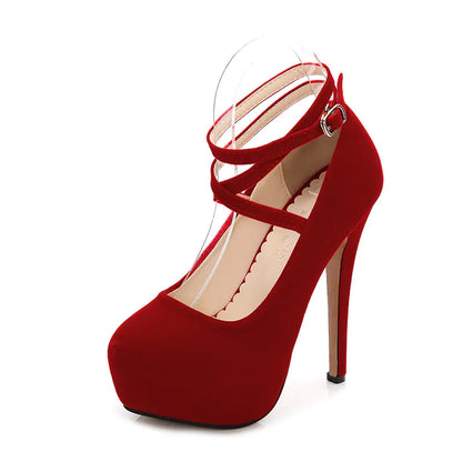 2020 Summer Fashion Cross Strap High Heels for Women