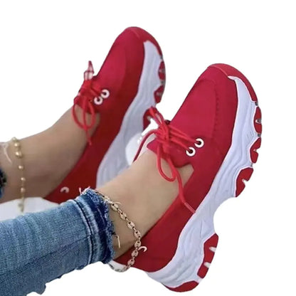 2023 Spring Autumn Casual Thick-Soled Sneakers for Women