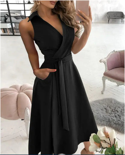 2021 Fashion Long Sleeve V-Neck Floral Dress for Women