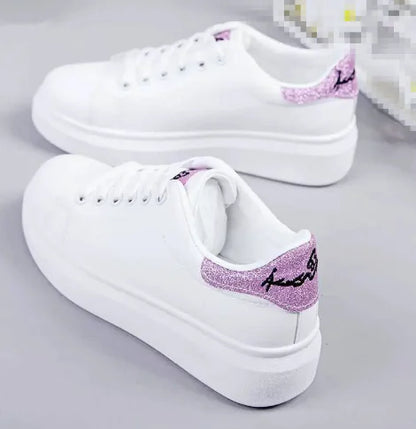 Chunky Sole Casual Flats for Women - Versatile Sneakers