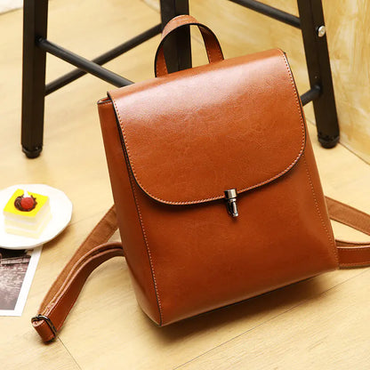 Leather Travel Bag for Women