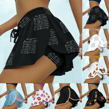 Women's Fashion Drawstring Skirt Pants for Summer