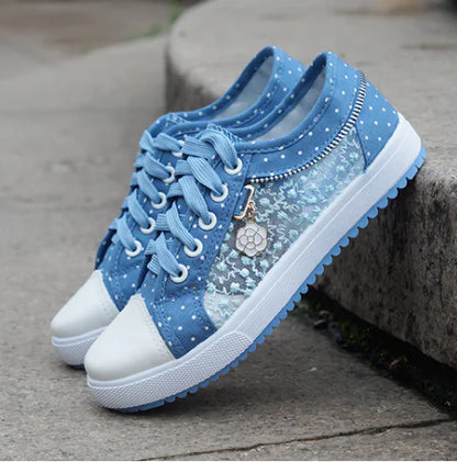Fashionable Breathable Mesh Sneakers for Women (One Pair)